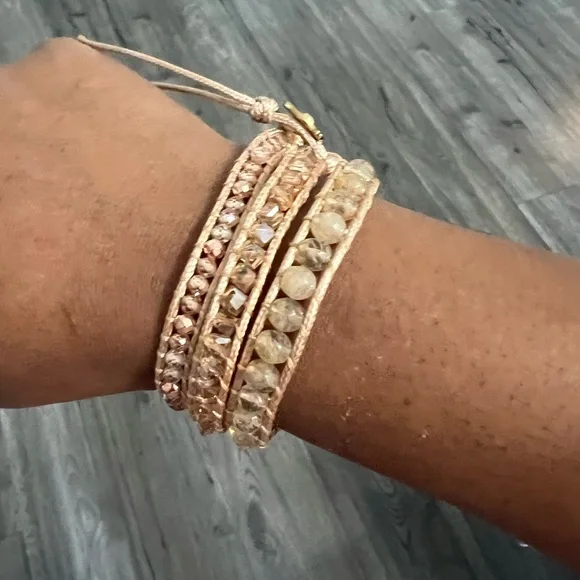 Victoria Emerson Beaded Wrap Bracelets - Picture 4 of 8